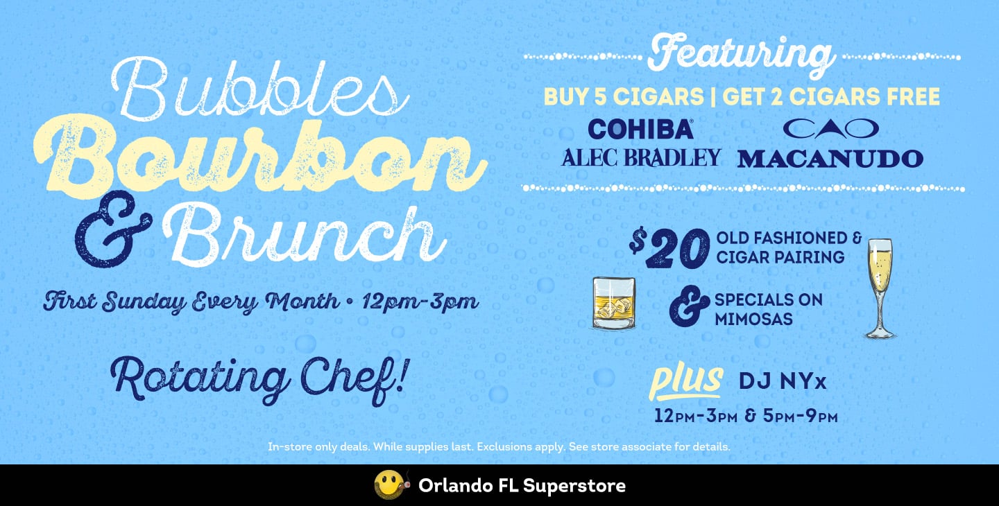 Bubbles, Bourbon and Brunch